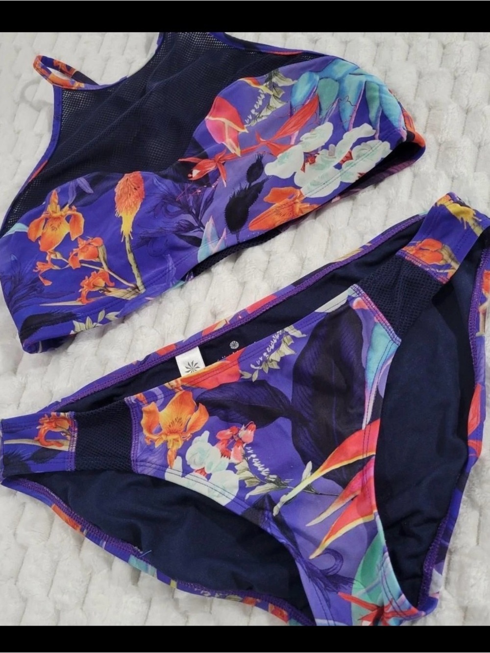 Athleta Lucia Mesh Bikini Set (M)